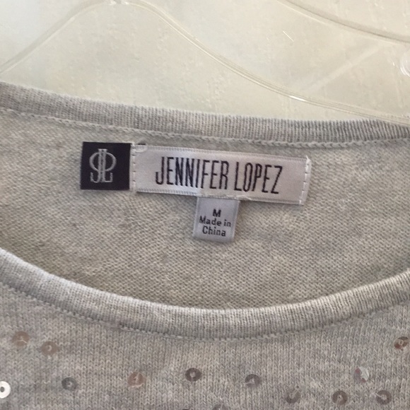 FINAL MARKDOWN Ladies Jennifer Lopez knit top medium - Picture 3 of 4